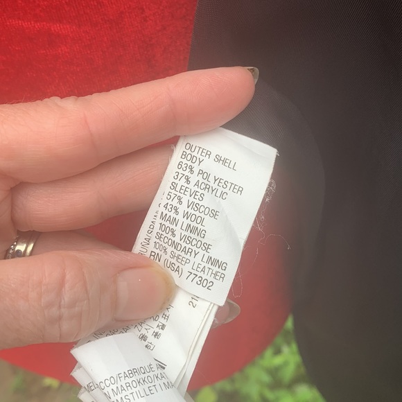 Zara Tapestry Faux Leather Jacket M - Picture 9 of 11